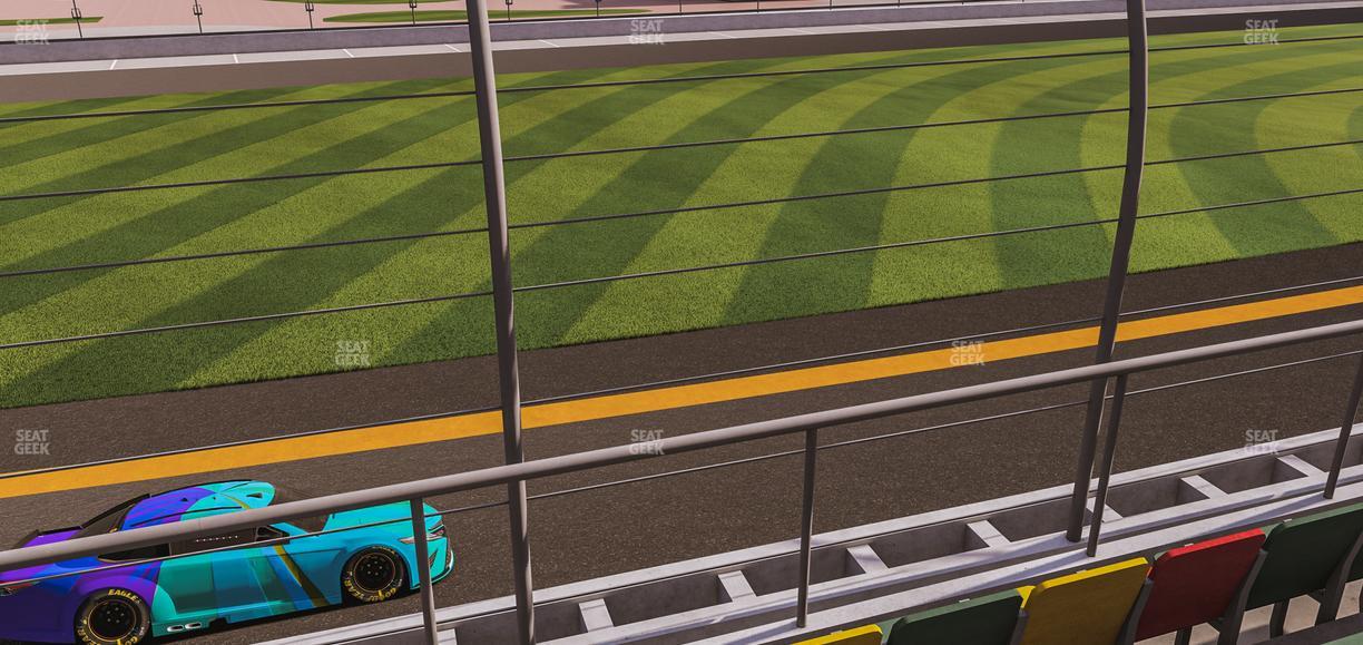 Daytona International Speedway - Section Front 141 Seat View