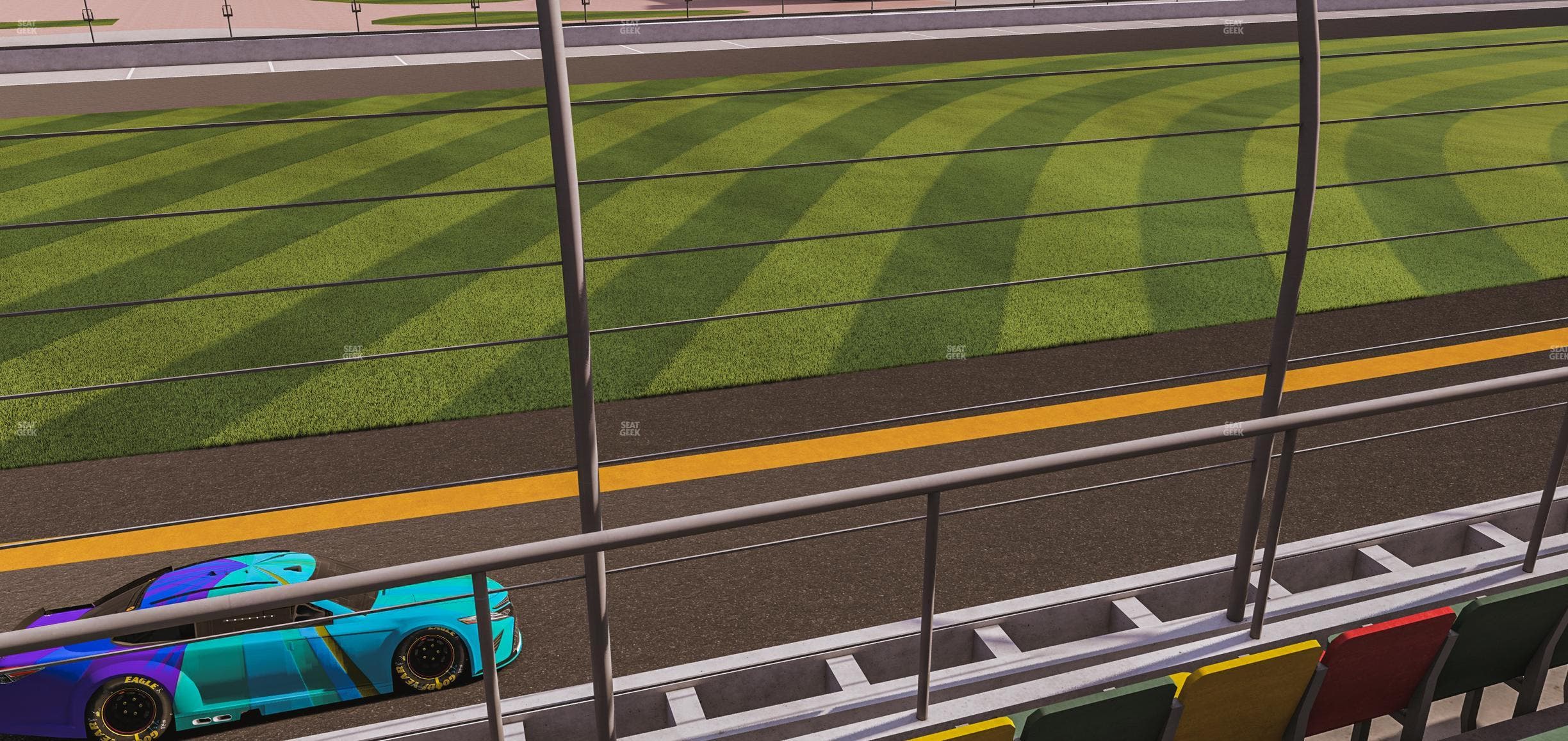 Daytona International Speedway - Section Front 141 Seat View
