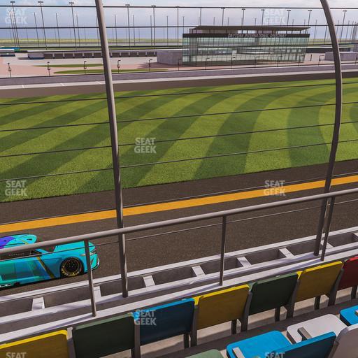 Daytona International Speedway - Section Front 141 Seat View