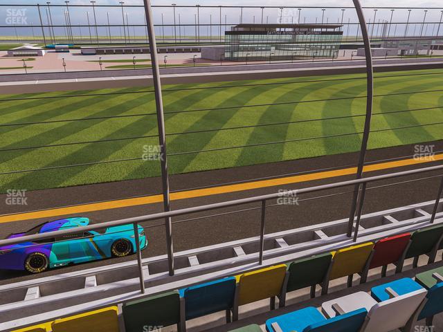 Daytona International Speedway - Section Front 141 Seat View