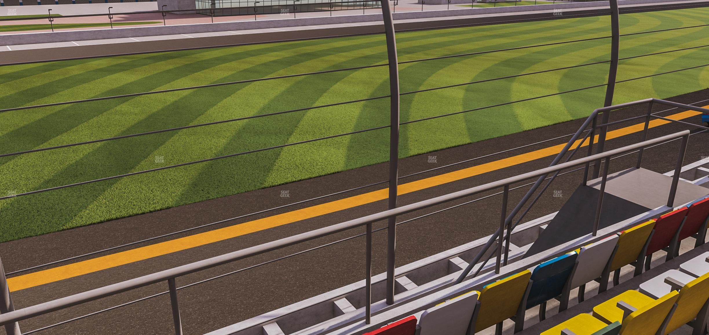 Daytona International Speedway - Section Front 142 Seat View