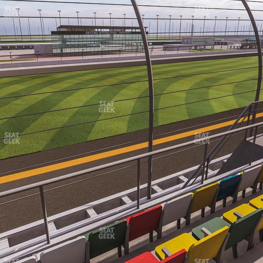 Daytona International Speedway - Section Front 142 Seat View