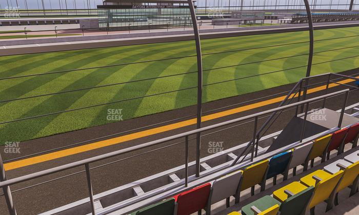 Daytona International Speedway - Section Front 142 Seat View
