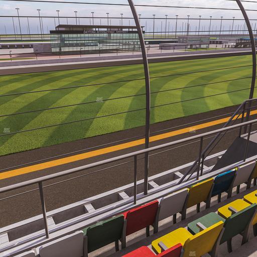 Daytona International Speedway - Section Front 142 Seat View