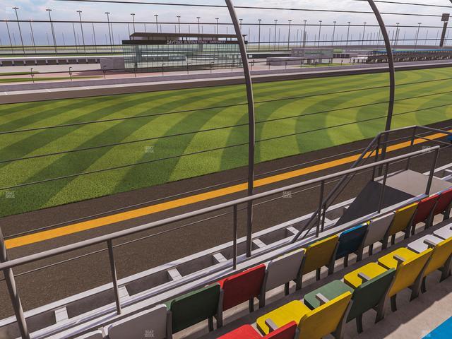 Daytona International Speedway - Section Front 142 Seat View