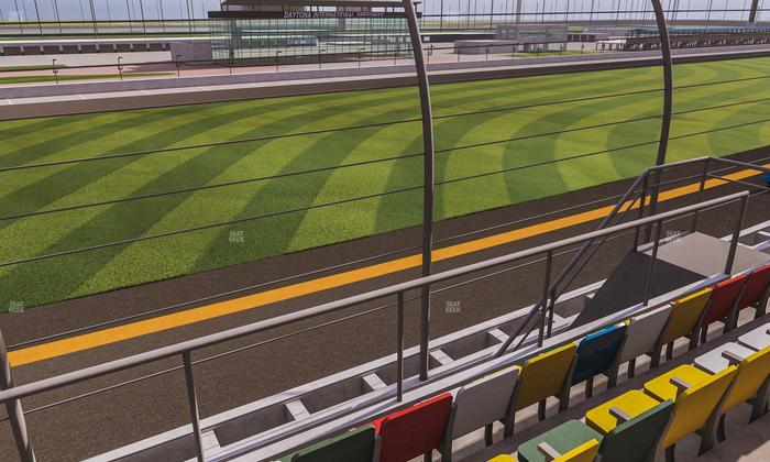 Daytona International Speedway - Section Front 142 Seat View