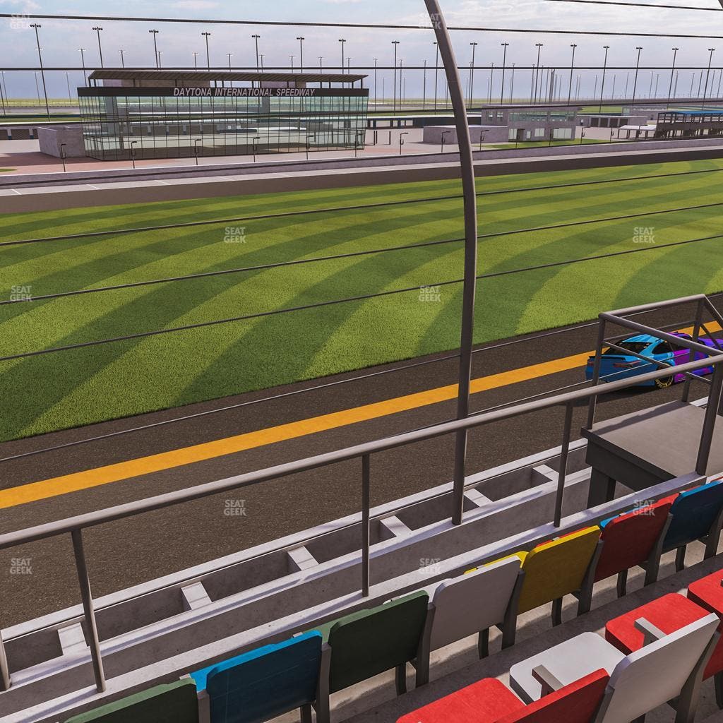 Daytona International Speedway - Section Front 143 Seat View