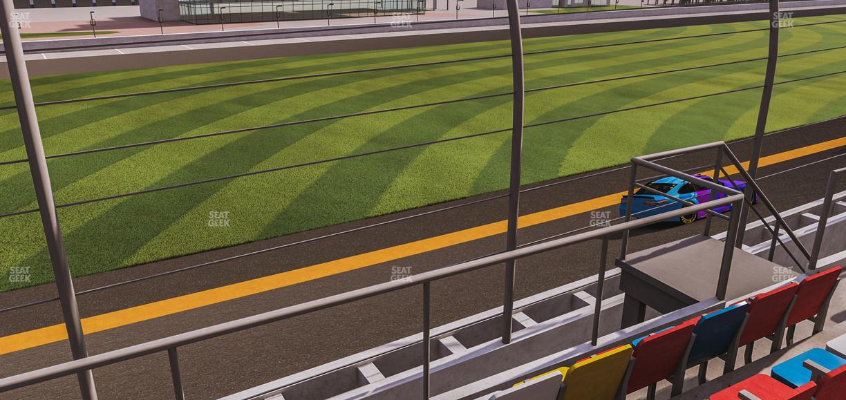 Daytona International Speedway - Section Front 143 Seat View