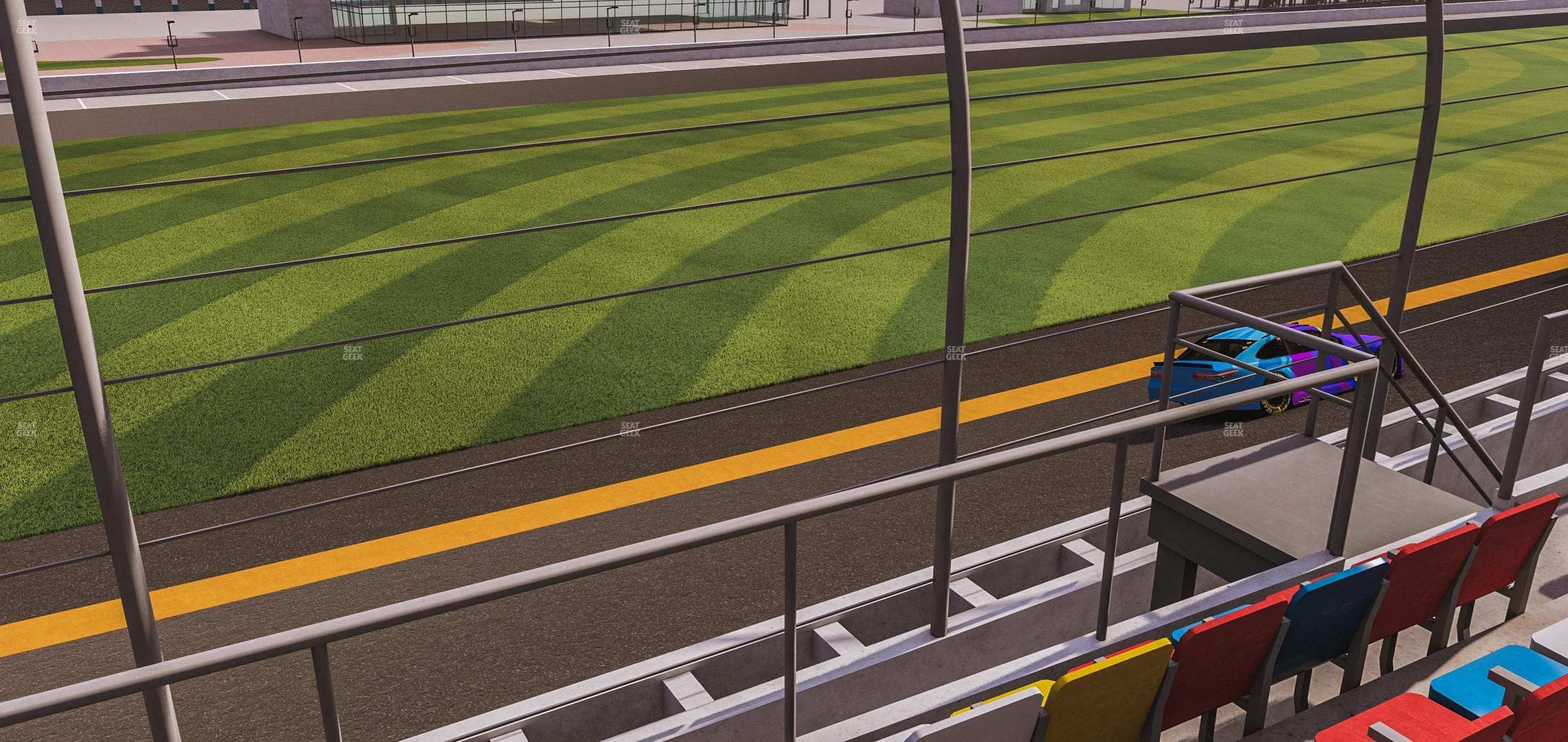 Daytona International Speedway - Section Front 143 Seat View