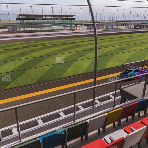 Daytona International Speedway - Section Front 143 Seat View