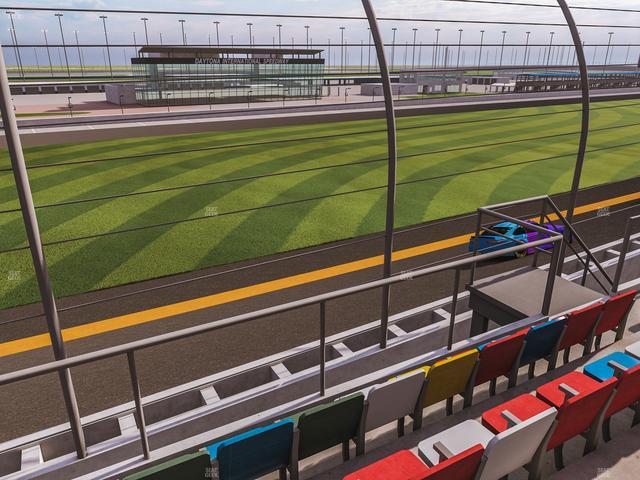 Daytona International Speedway - Section Front 143 Seat View