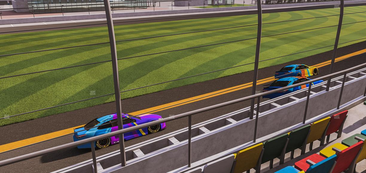 Daytona International Speedway - Section Front 144 Seat View
