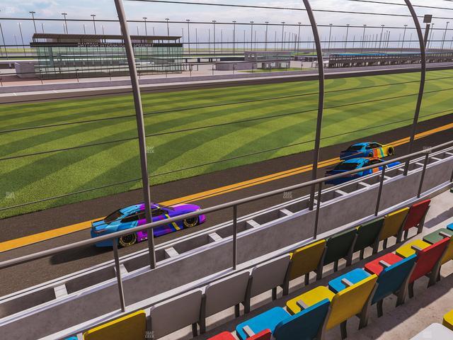 Daytona International Speedway - Section Front 144 Seat View
