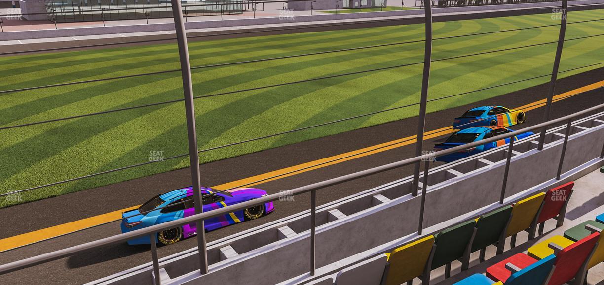 Daytona International Speedway - Section Front 144 Seat View