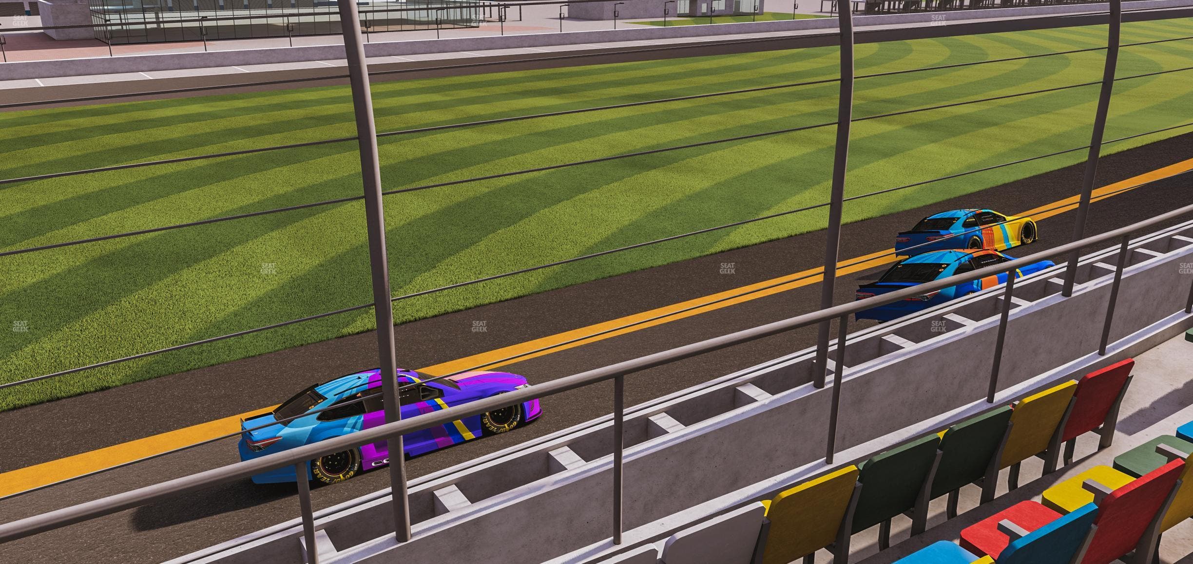 Daytona International Speedway - Section Front 144 Seat View