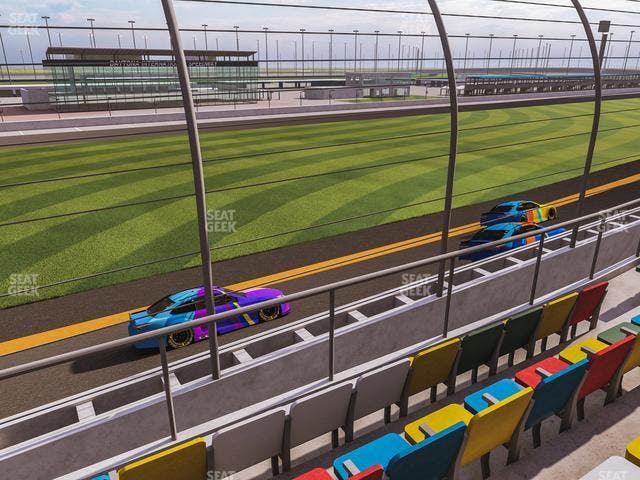 Daytona International Speedway - Section Front 144 Seat View