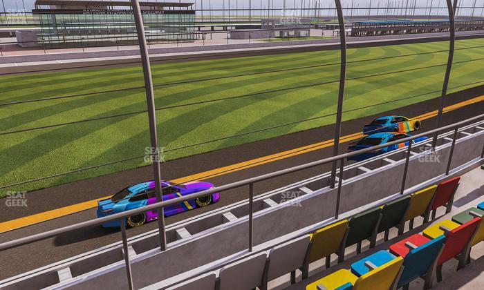 Daytona International Speedway - Section Front 144 Seat View