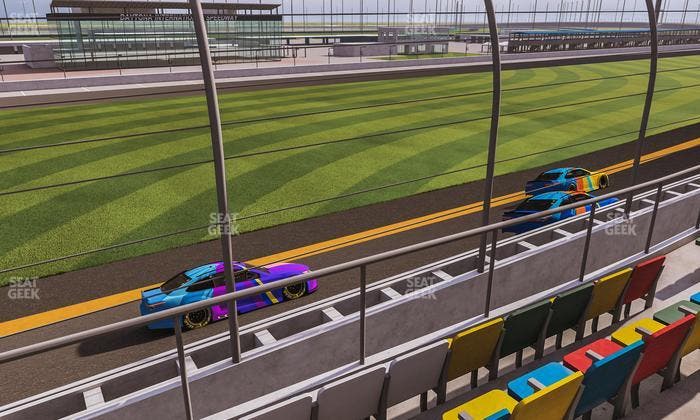 Daytona International Speedway - Section Front 144 Seat View