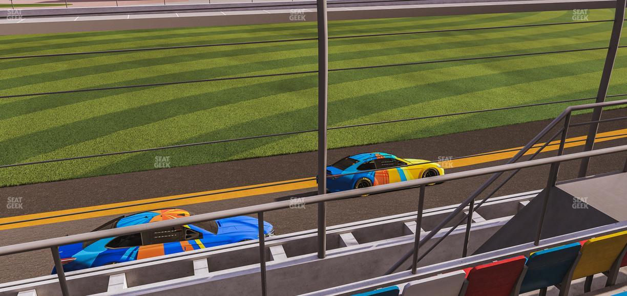 Daytona International Speedway - Section Front 145 Seat View