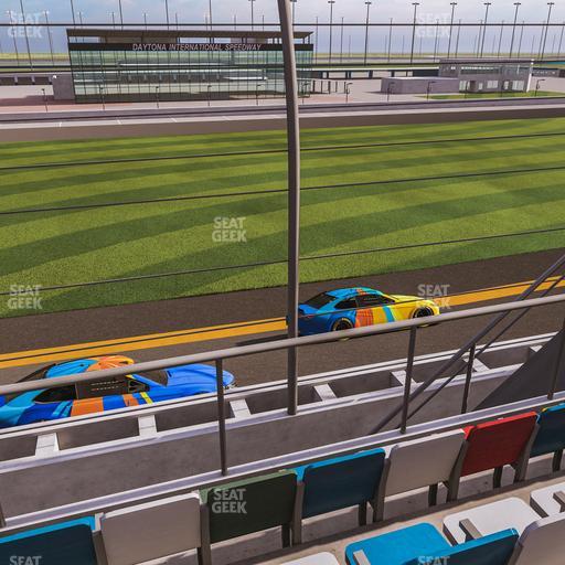 Daytona International Speedway - Section Front 145 Seat View