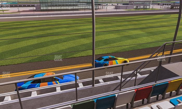 Daytona International Speedway - Section Front 145 Seat View