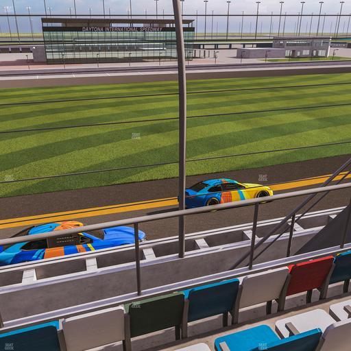 Daytona International Speedway - Section Front 145 Seat View