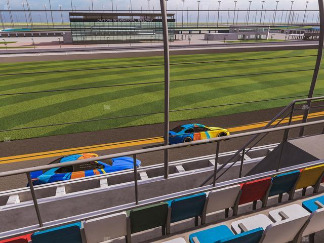 Daytona International Speedway - Section Front 145 Seat View