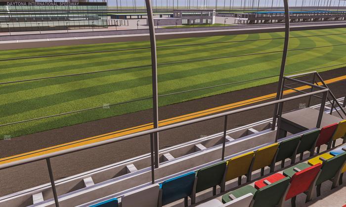 Daytona International Speedway - Section Front 146 Seat View