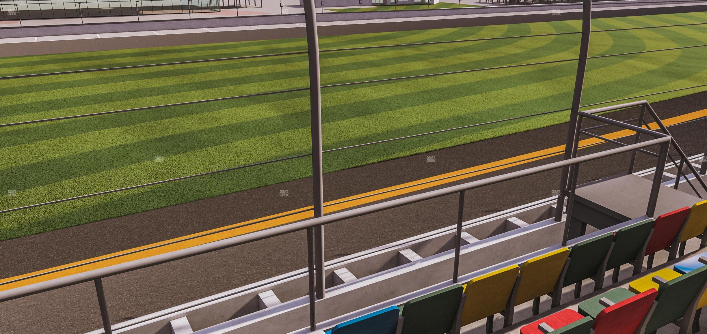 Daytona International Speedway - Section Front 146 Seat View