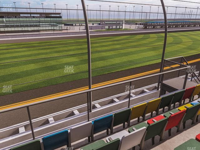 Daytona International Speedway - Section Front 146 Seat View