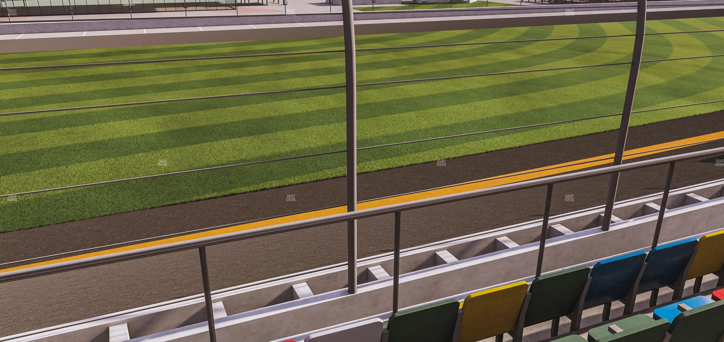 Daytona International Speedway - Section Front 147 Seat View