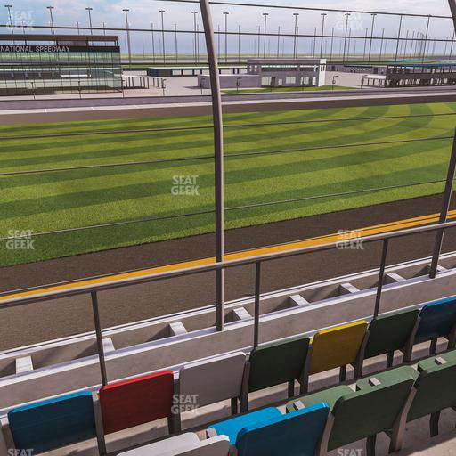 Daytona International Speedway - Section Front 147 Seat View