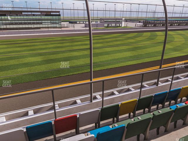 Daytona International Speedway - Section Front 147 Seat View