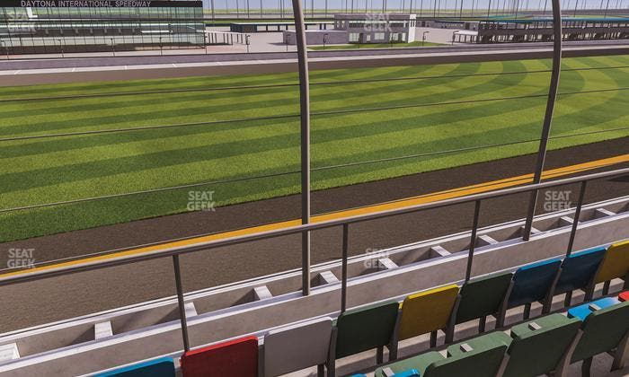 Daytona International Speedway - Section Front 147 Seat View