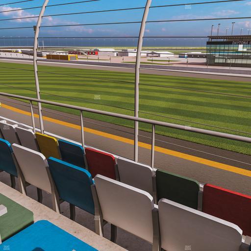 Daytona International Speedway - Section Front 148 Seat View