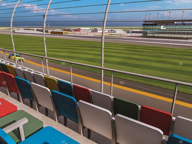 Daytona International Speedway - Section Front 148 Seat View