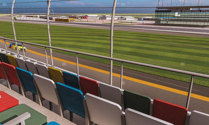 Daytona International Speedway - Section Front 148 Seat View