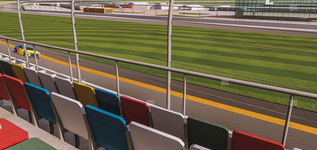 Daytona International Speedway - Section Front 148 Seat View