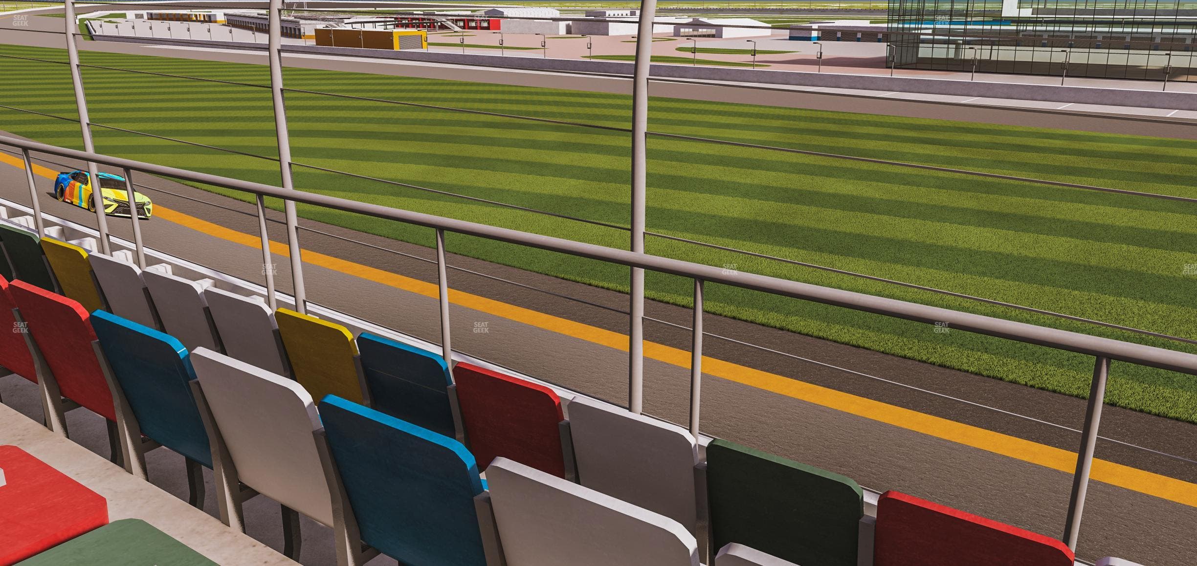 Daytona International Speedway - Section Front 148 Seat View