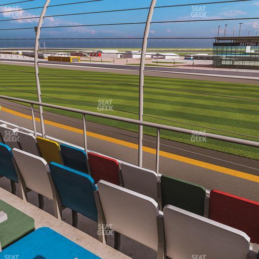 Daytona International Speedway - Section Front 148 Seat View