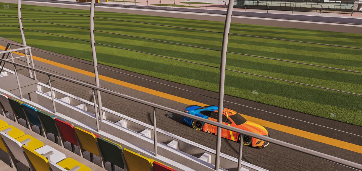 Daytona International Speedway - Section Front 149 Seat View