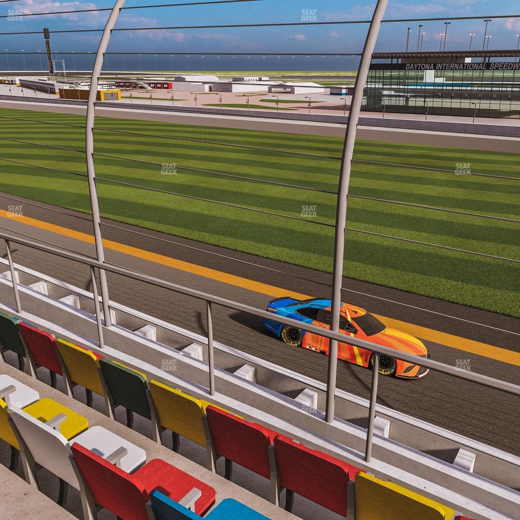 Daytona International Speedway - Section Front 149 Seat View