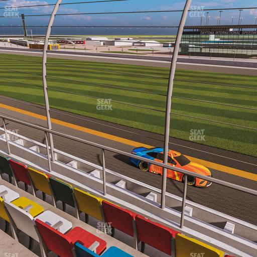 Daytona International Speedway - Section Front 149 Seat View