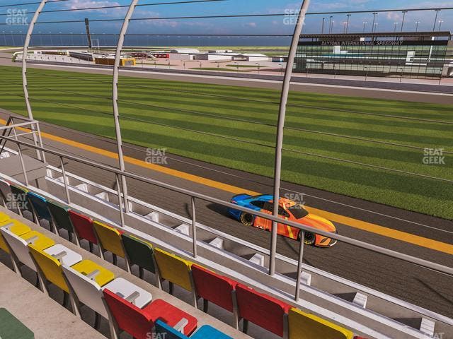 Daytona International Speedway - Section Front 149 Seat View