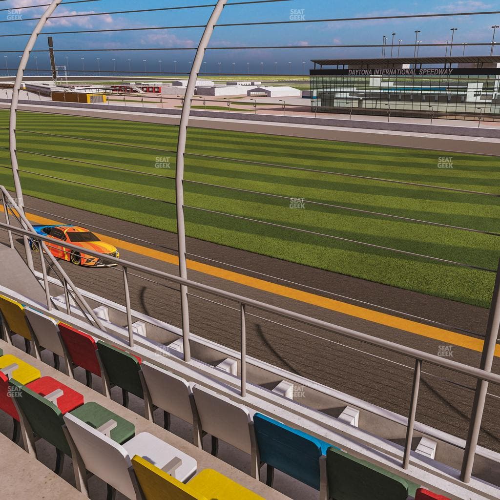 Daytona International Speedway - Section Front 150 Seat View