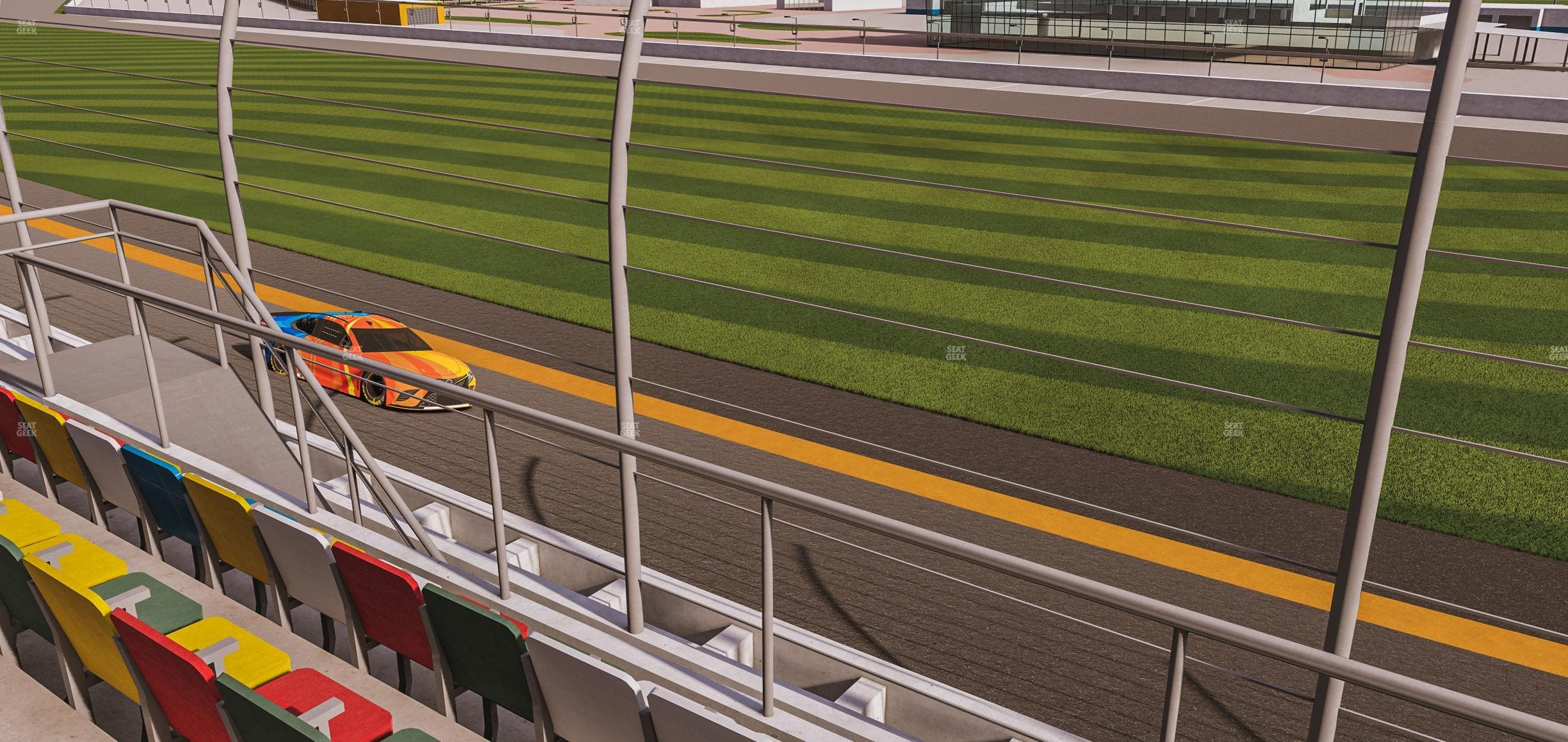 Daytona International Speedway - Section Front 150 Seat View