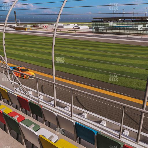 Daytona International Speedway - Section Front 150 Seat View
