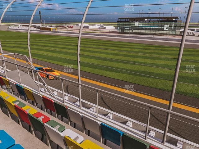 Daytona International Speedway - Section Front 150 Seat View