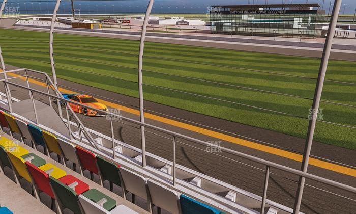 Daytona International Speedway - Section Front 150 Seat View