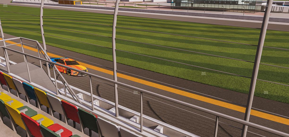 Daytona International Speedway - Section Front 150 Seat View
